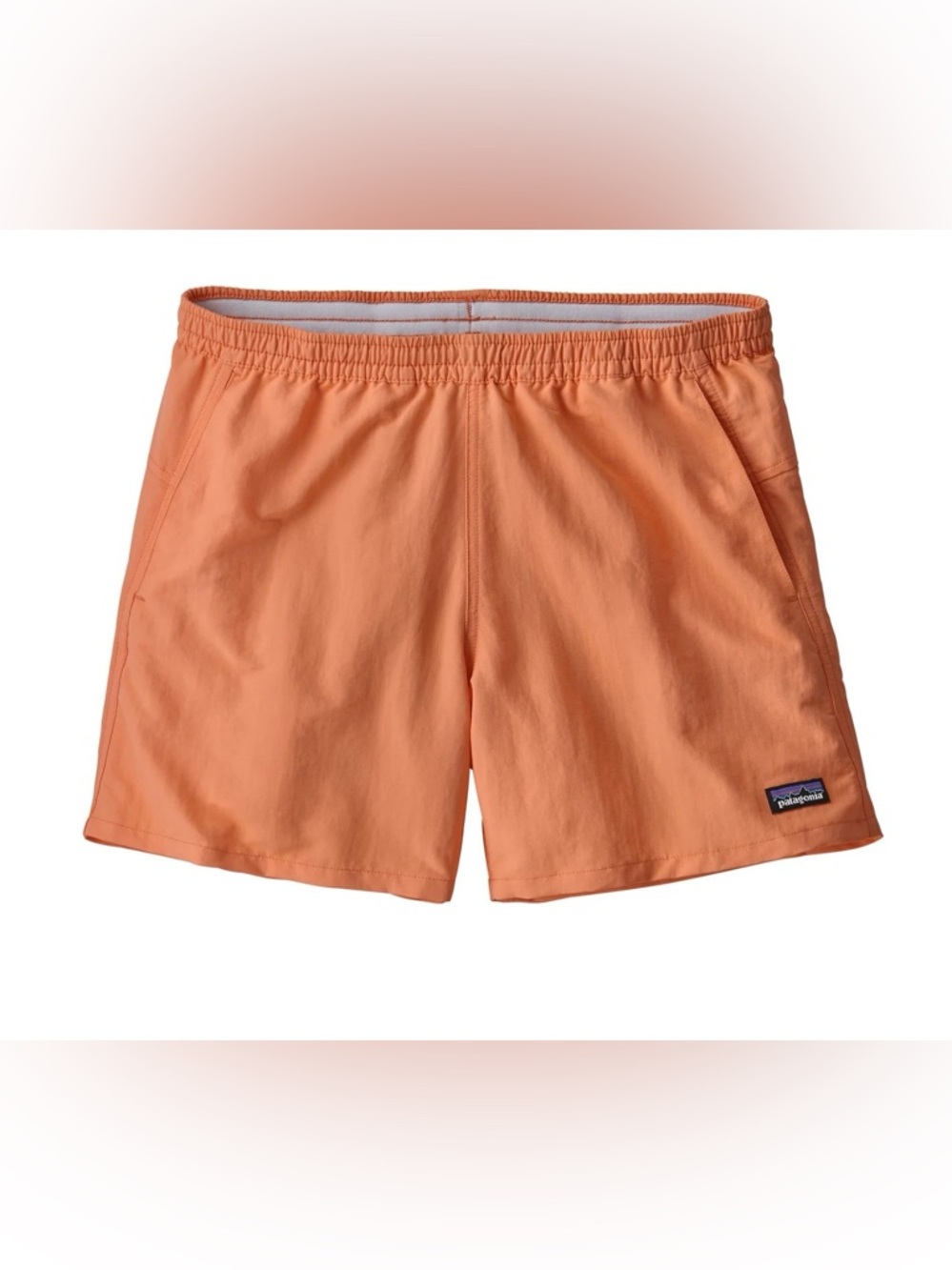 Women’s Patagonia Baggies Shorts Size Medium in Tigerlily Orange Colorway